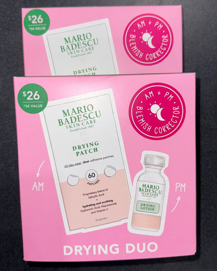 Mario Badescu Drying Lotion and Drying Patches 2Pack NEW
