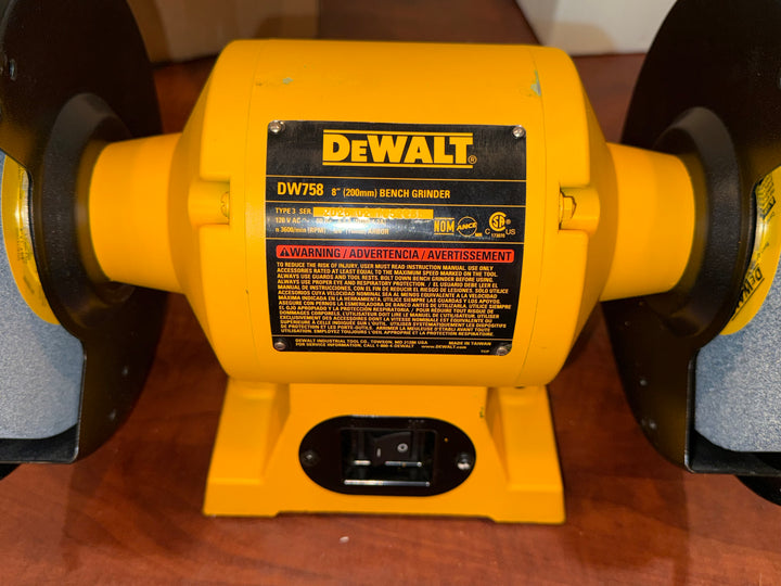 DEWALT 8 In. Bench Grinder