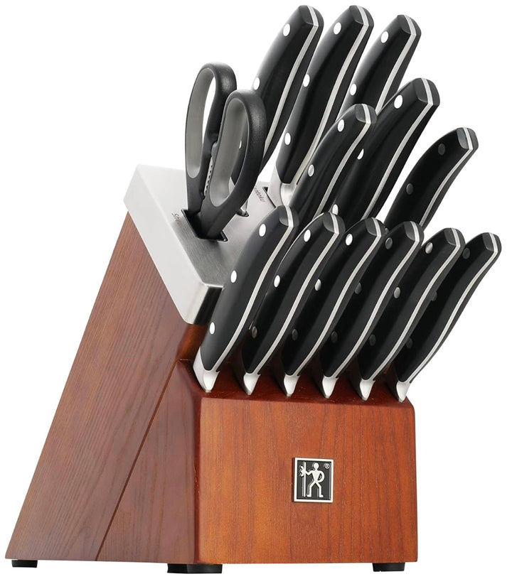 HENCKELS Forged Contour 14-pc Self-Sharpening Knife Block Set (USED)