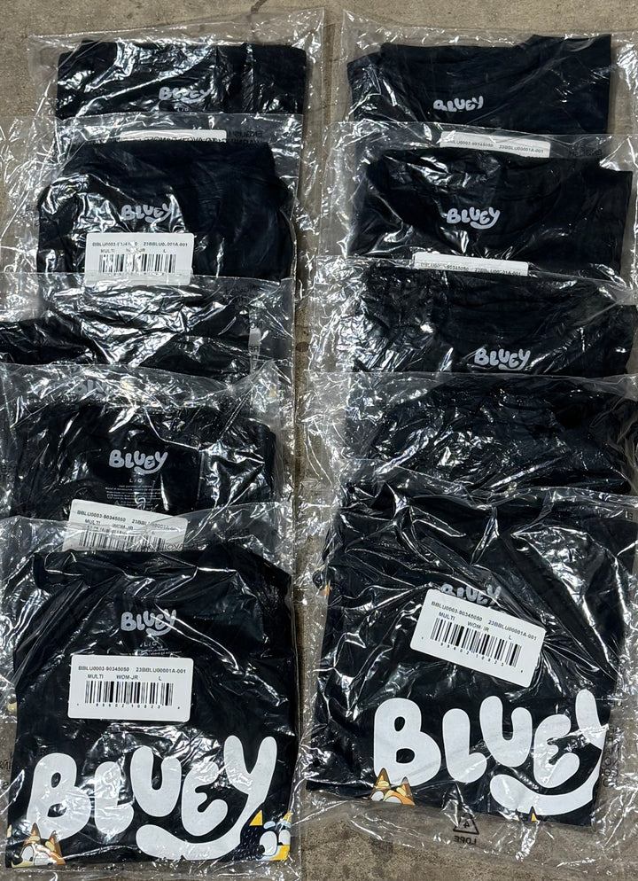 Bluey Party Adult Large T-Shirts Lot of 20 NEW