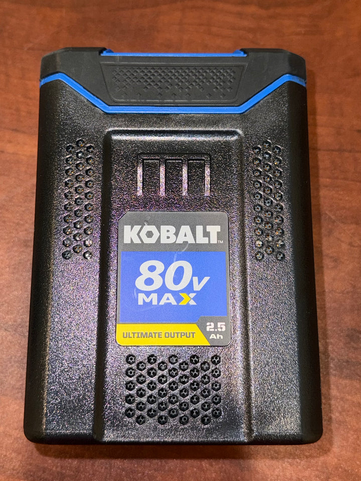Kobalt 80-Volt 2.5 Ah Lithium Ion (li-ion) Battery (used)