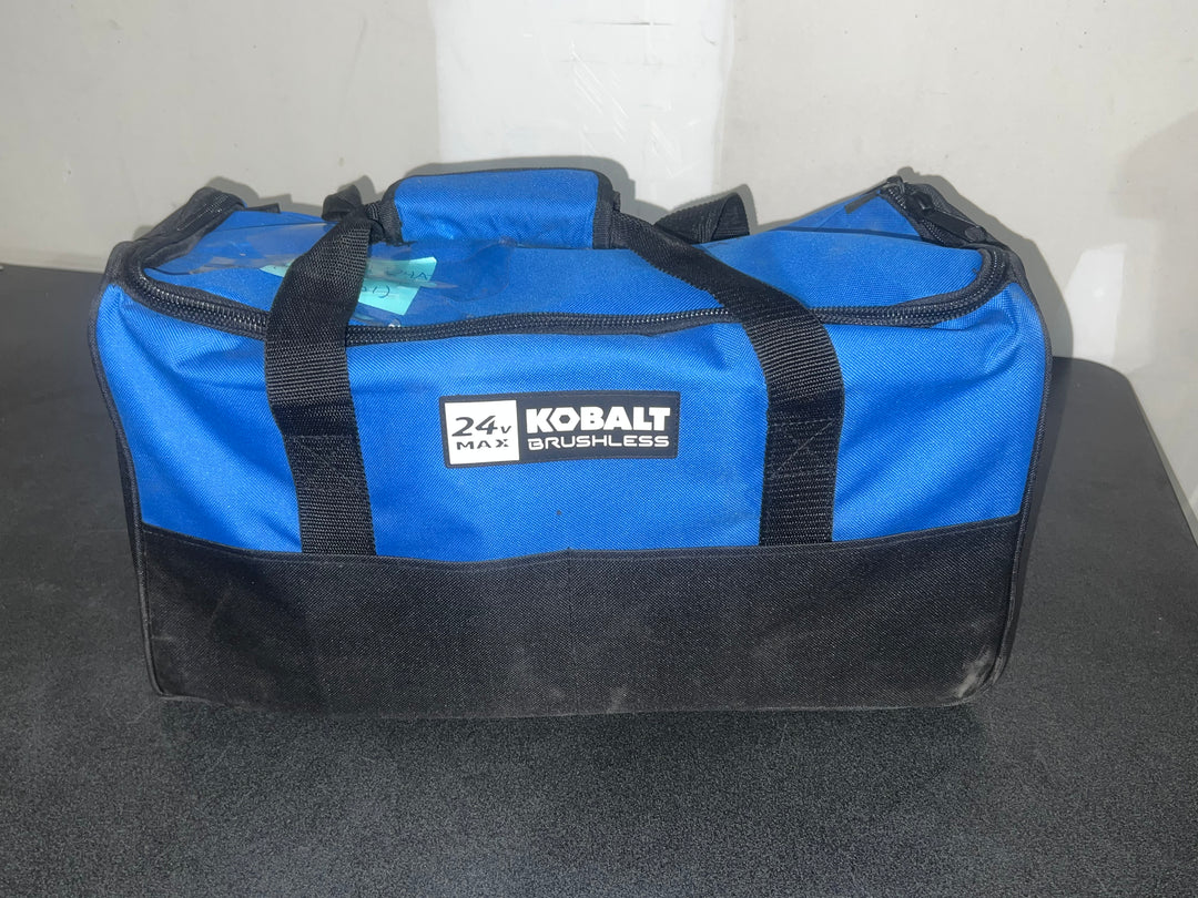 Kobalt 24-volt 4-Tool Brushless Power Tool Combo Kit with Soft Case (1-Battery Included and Charger Included) (USED)