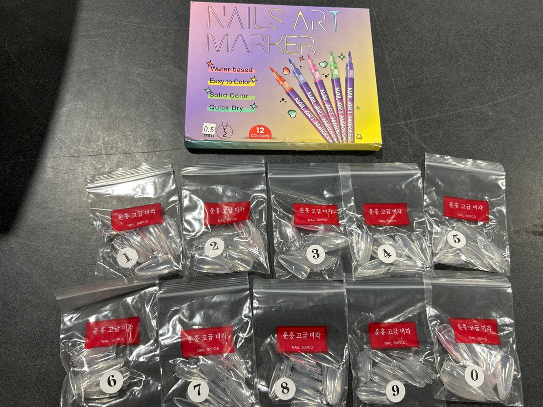 Nail Art Pens 12 Colors (new)