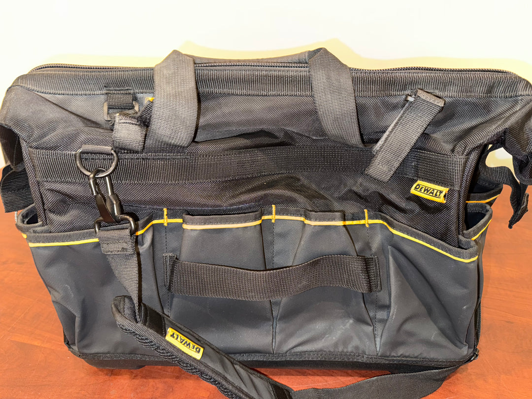 DEWALT 20 PRO Open Mouth Tool Bag Open Box