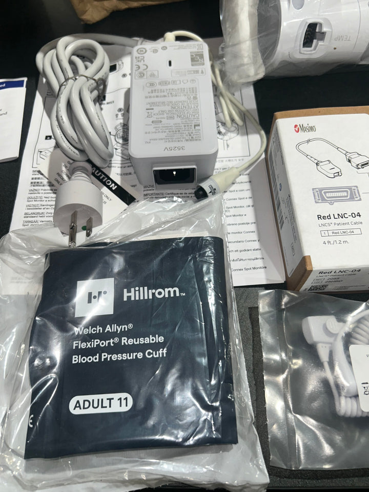 Welch Allyn Connex Spot Vital Signs Monitor 901058 with Accessories (open box)