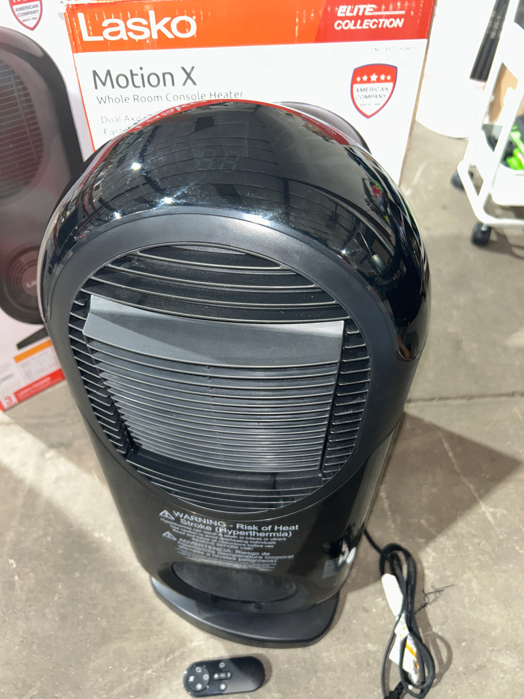 Lasko Motion X Whole Room Heater with Remote (used)