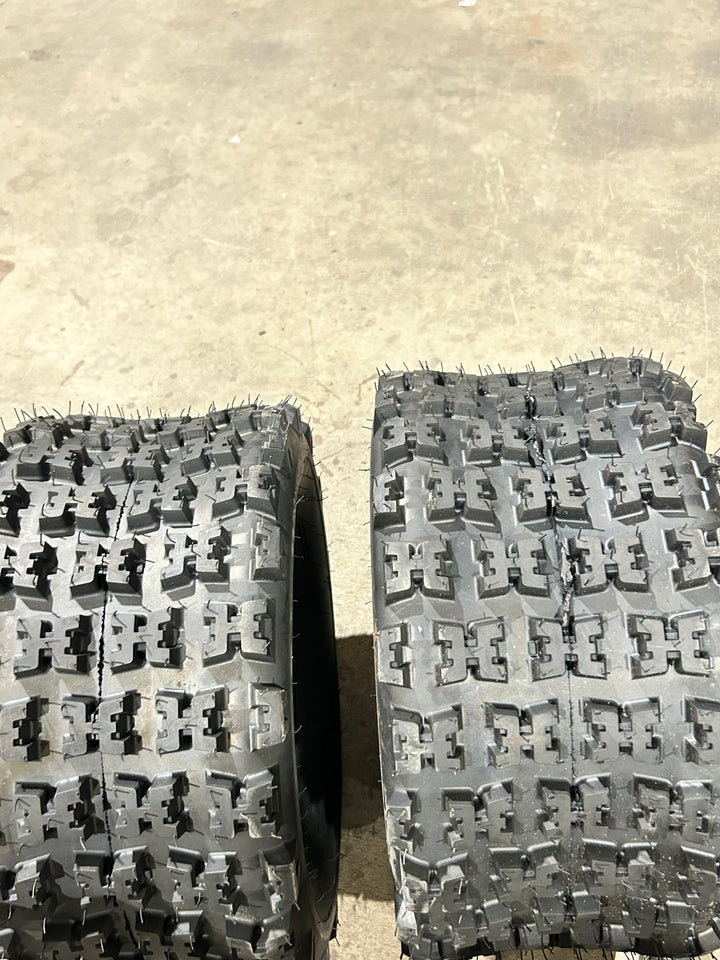 Tires 22X11x9 6 PR Tubeless Quad ATV Tire for UTV Side By Side Off Road Adventures Snow and Trail Riding Set of 2 (used)
