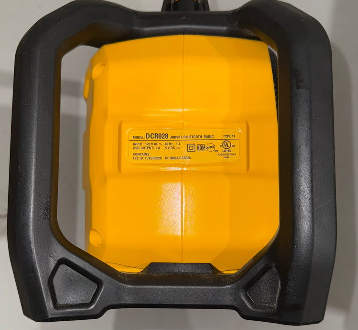 DEWALT Bluetooth Jobsite Radio (Used)