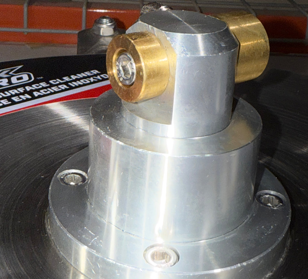 Limpiador de superficies giratorio SurfaceMaxx PRO de 14,5 pulgadas hasta 4500 PSI para hidrolavadoras a gas y eléctricas (usado)