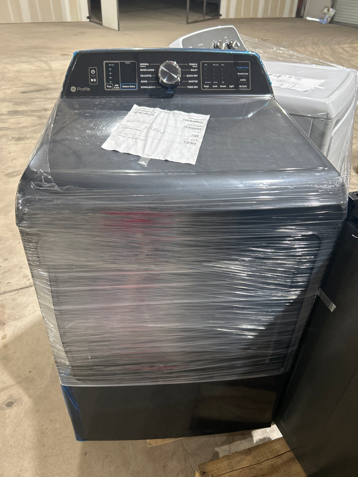GE Profile Large Steam Cycle Vented Electric Dryer ( Diamond Gray )