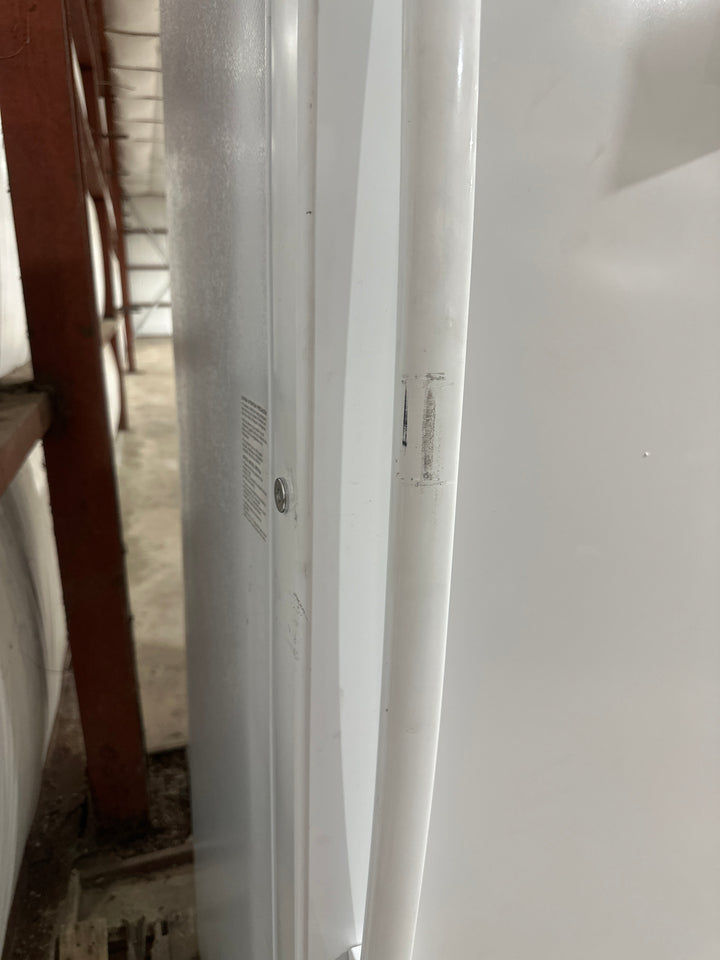 GE Garage Ready 21.3 cu. Ft. Frost Free Defrost Upright Freezer in White