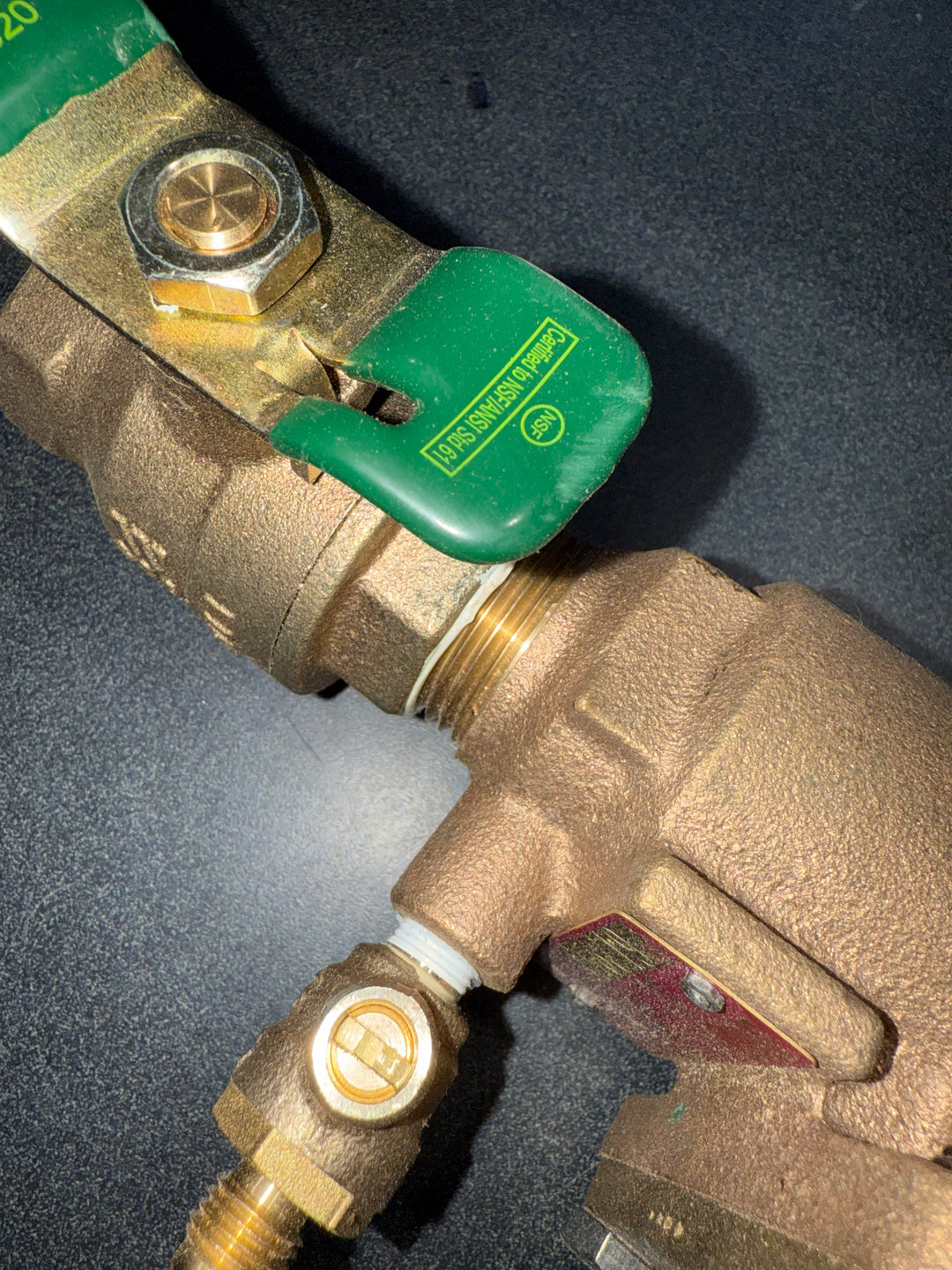 Watts 1-in FNPT x FNPT Bronze Double check valve (Open Box)