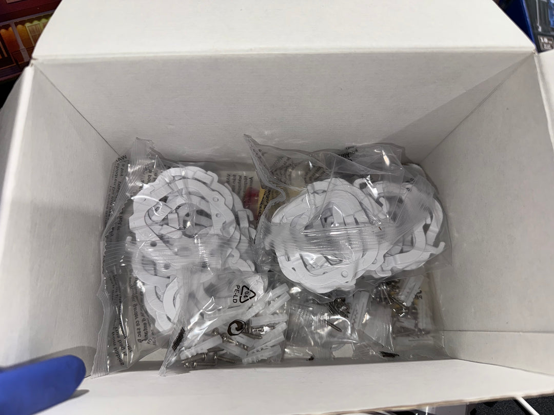 Luces LED para exteriores Govee Elite, 30 m, RGBICW, blancas, permanentes (caja abierta)