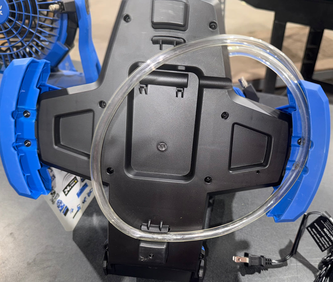 Kobalt 7-in High Velocity Indoor/Outdoor Misting Floor Fan (Used)