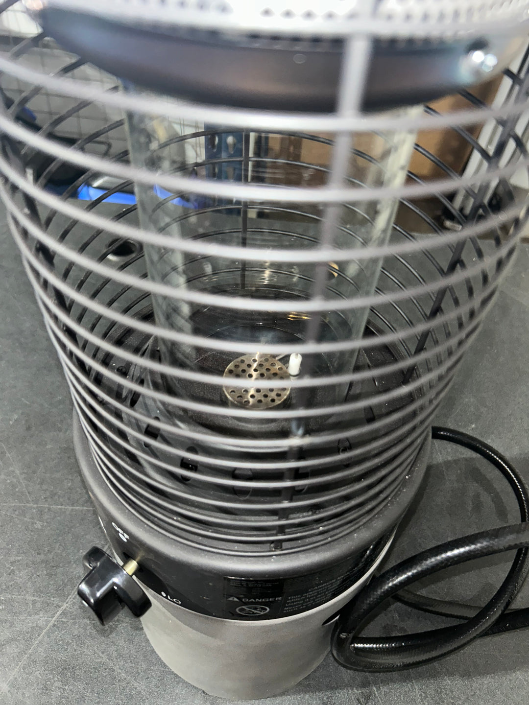 FlamePro Table-Top Patio Heater with Adapter Hose (Used)