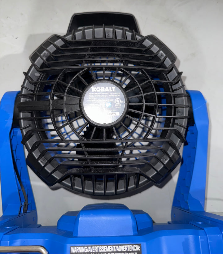 Kobalt 7-in High Velocity Indoor/Outdoor Personal Fan (Used)