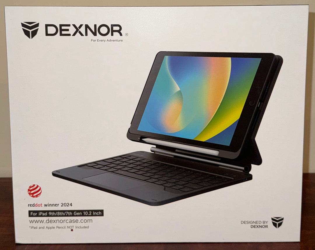 Dexnor Magnetic Floating Keyboard Case IPad 9th//8th/7th Gen 10.2 inch NEW