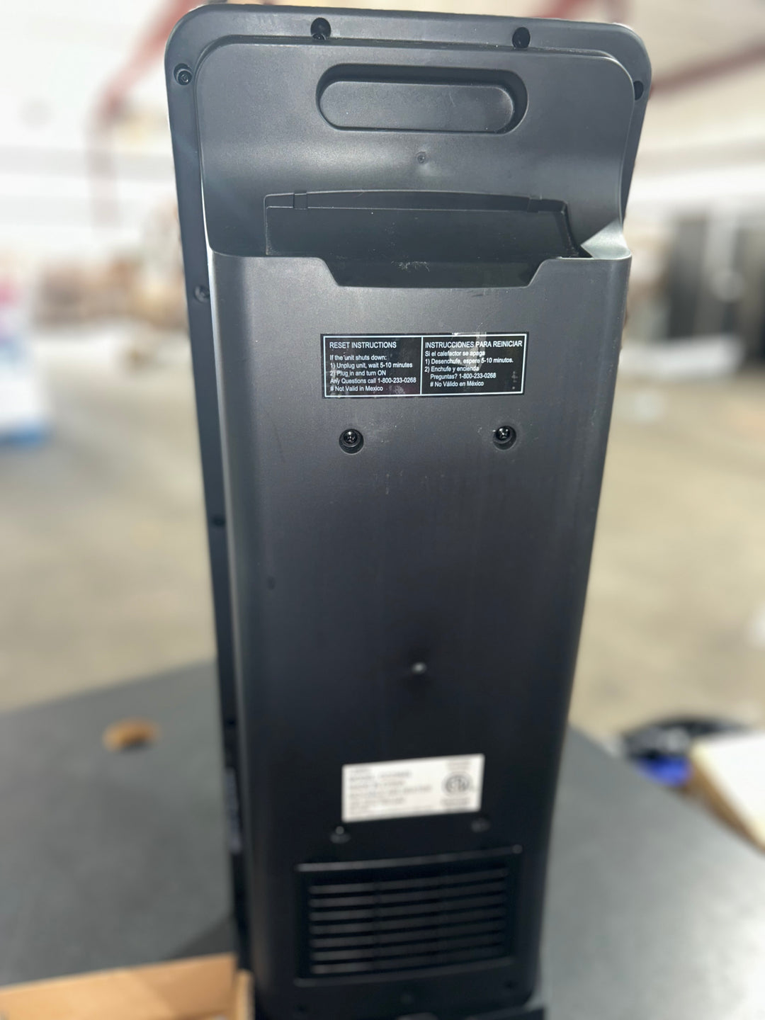 Lasko Elite Collection Revolution Full-Room Ceramic Heater with Remote, CC23645, Black (Used)