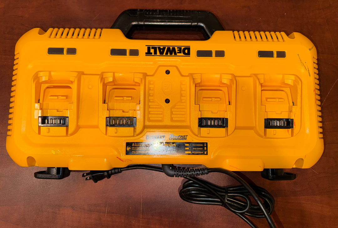 DEWALT 12V/20V/60V MAX 4-Port Lithium-Ion Battery Charger