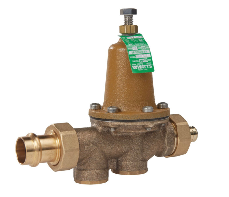 WATTS Water Pressure Reducing Valve 3/4" LF25AUB-Z3