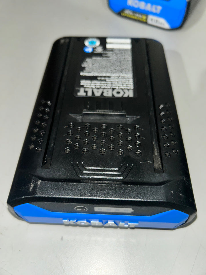 Kobalt 40 -Volt, 4 Ah 1 -Pack Lithium Ion (Li-ion) Battery (used)