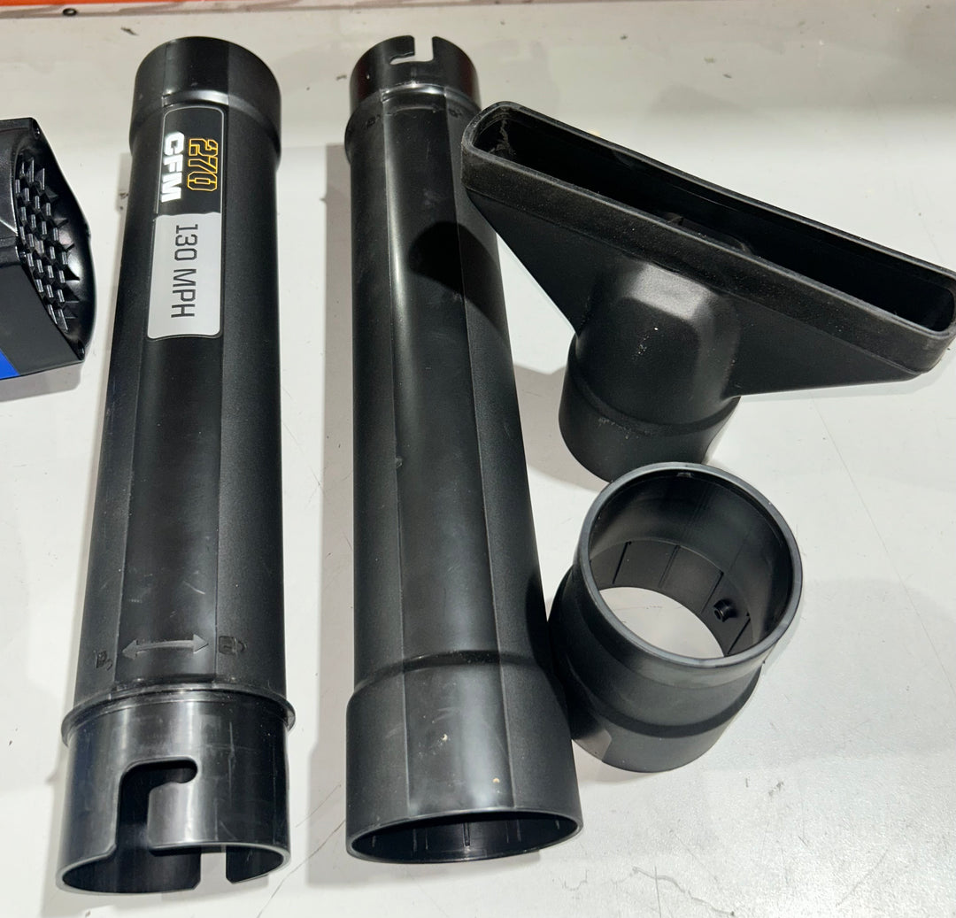 Kobalt 24-volt 270-CFM 130-MPH Battery Handheld Leaf Blower 3 Ah Battery Included Charger Included (used)