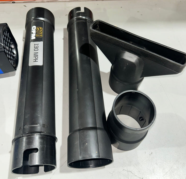 Kobalt 24-volt 270-CFM 130-MPH Battery Handheld Leaf Blower 3 Ah Battery Included Charger Included (used)