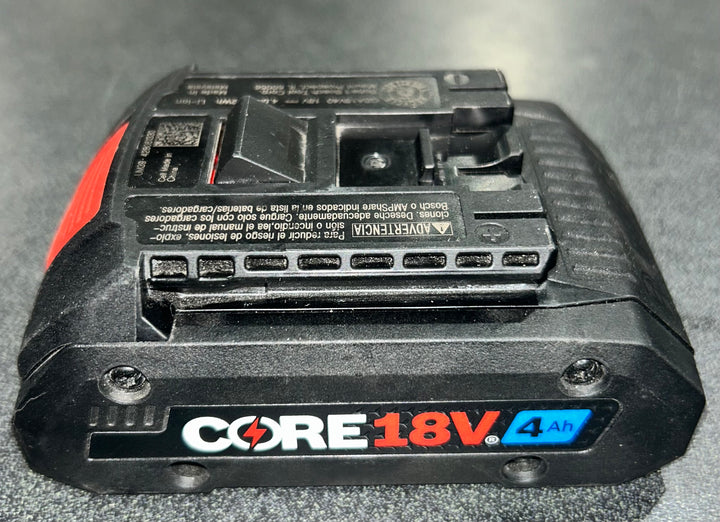 Bosch 18 -Volt 1 -Pack Lithium-ion ( 4 Ah Battery ) (used)
