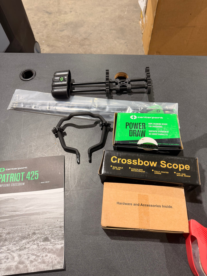 CenterPoint Patriot 425 with Power Draw Crossbow (Black) (Open Box)
