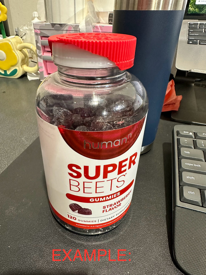 HumanN SuperBeets Strawberry Heart Gummies (new)