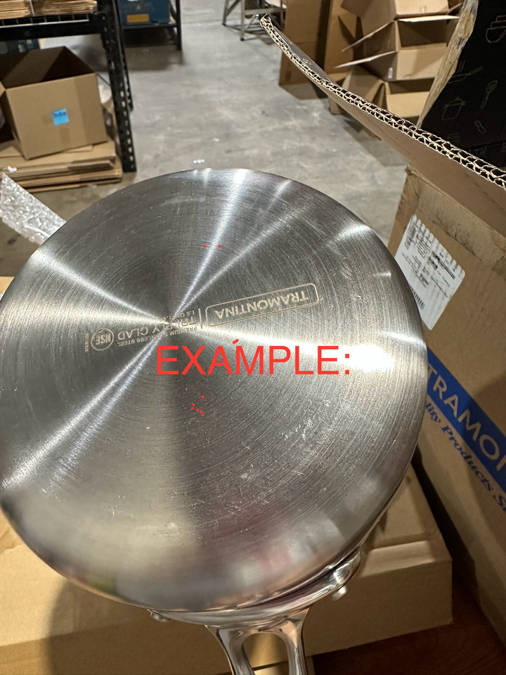 Tramontina Stainless Steel 12pc Cookware Set (OPEN BOX,USED)