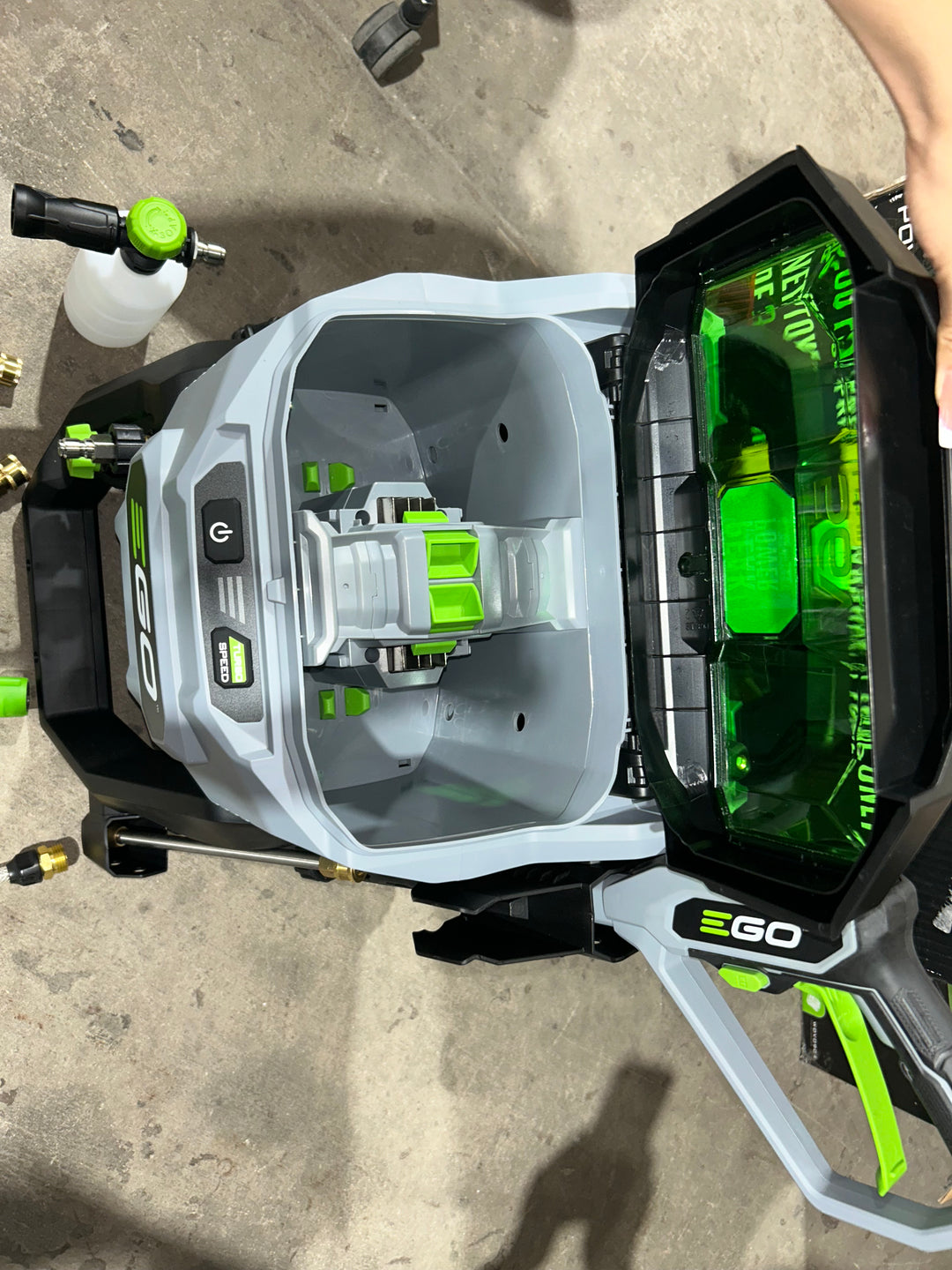 EGO POWER+ 3200-PSI 1.2-GPM Cold Water Battery Pressure washer with 5 Spray Tips (used)