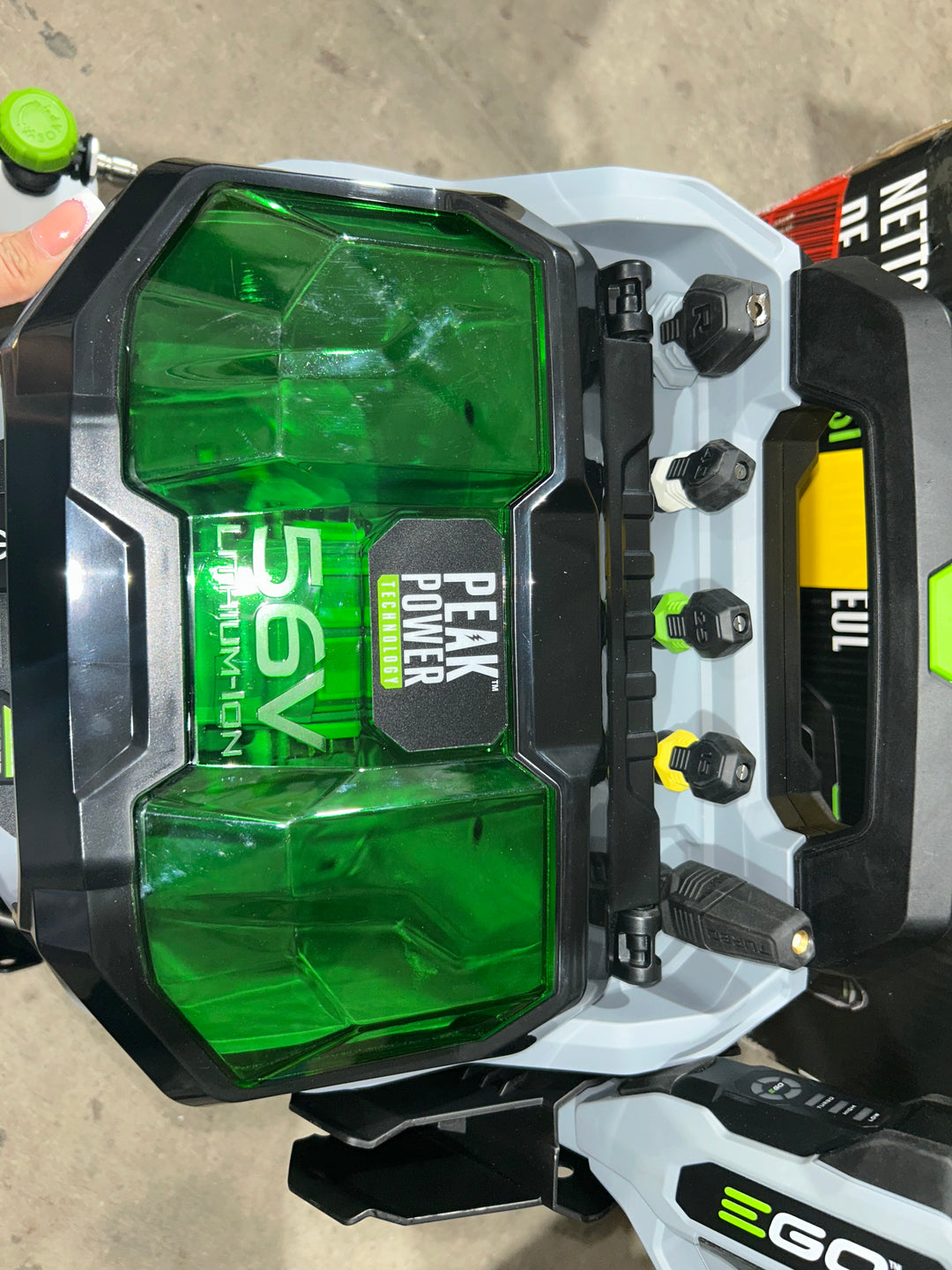 EGO POWER+ 3200-PSI 1.2-GPM Cold Water Battery Pressure washer with 5 Spray Tips (used)