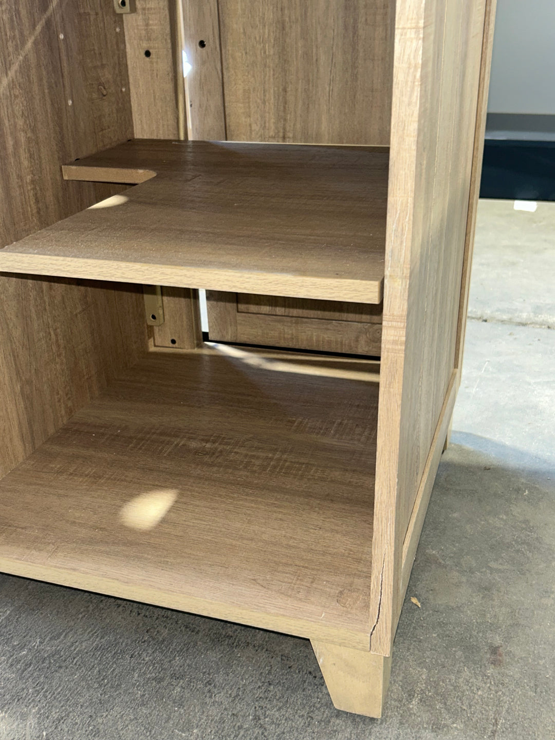 Style Selections Morriston 30in Light Natural Oak Undermount Sink Bathroom Vanity w White Stone Top (open box)