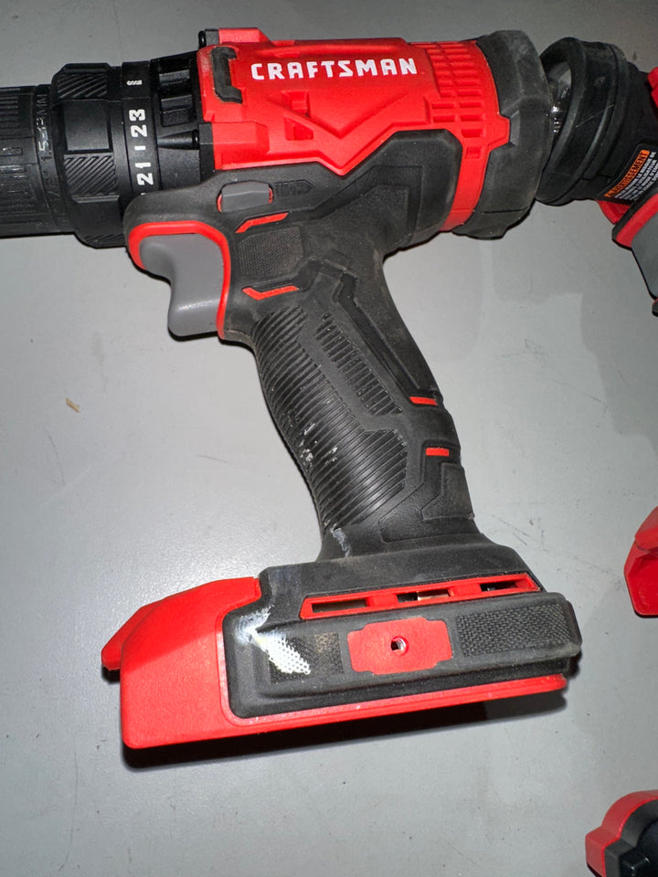 CRAFTSMAN V20 20-volt Max 4-Tool Power Tool Combo Kit with Soft Case (2-Batteries and Charger Included) (Used)