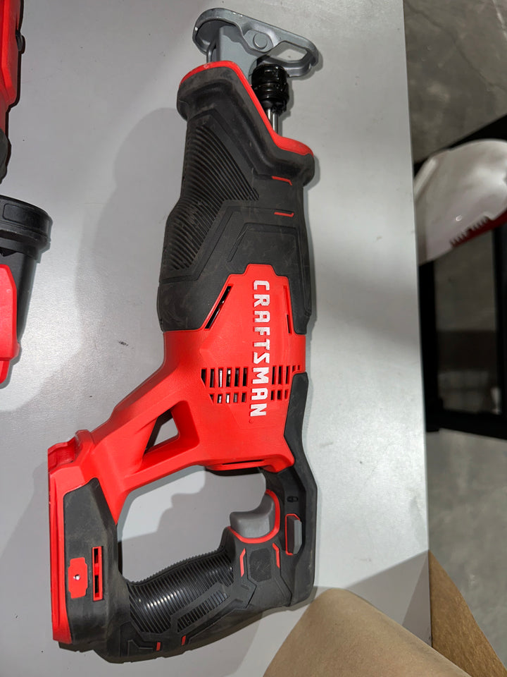 CRAFTSMAN V20 20-volt Max 4-Tool Power Tool Combo Kit with Soft Case (2-Batteries and Charger Included) (Used)