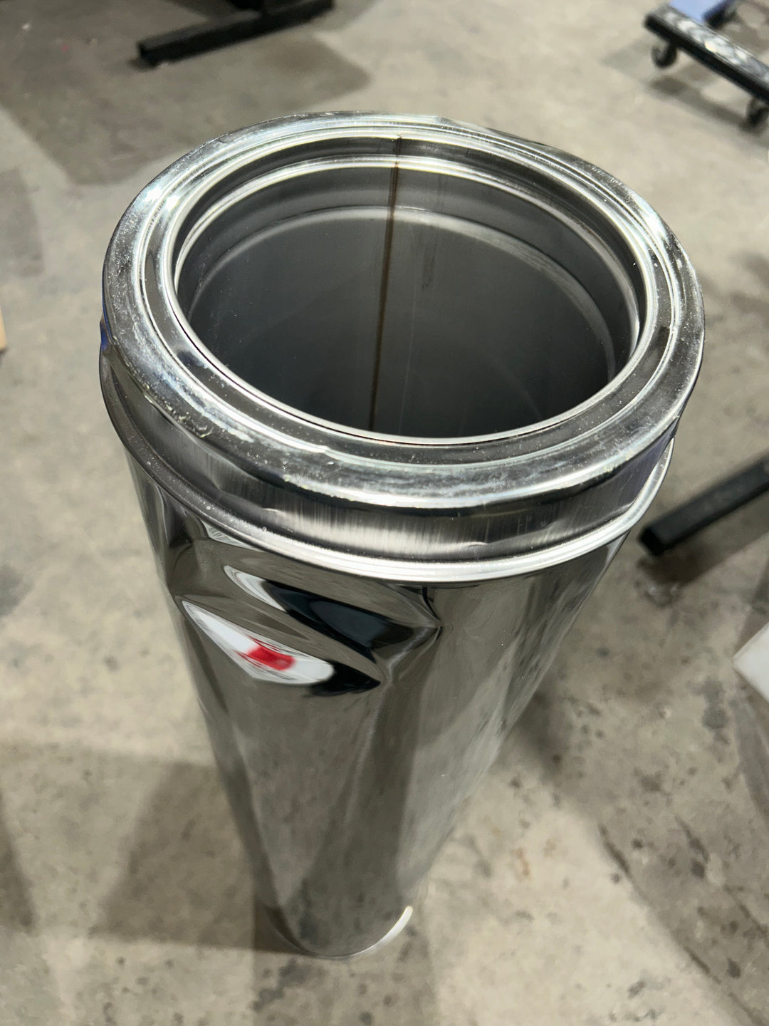 SuperVent 6-in x 36-in Insulated Double Wall Stainless Steel Chimney Pipe (used)