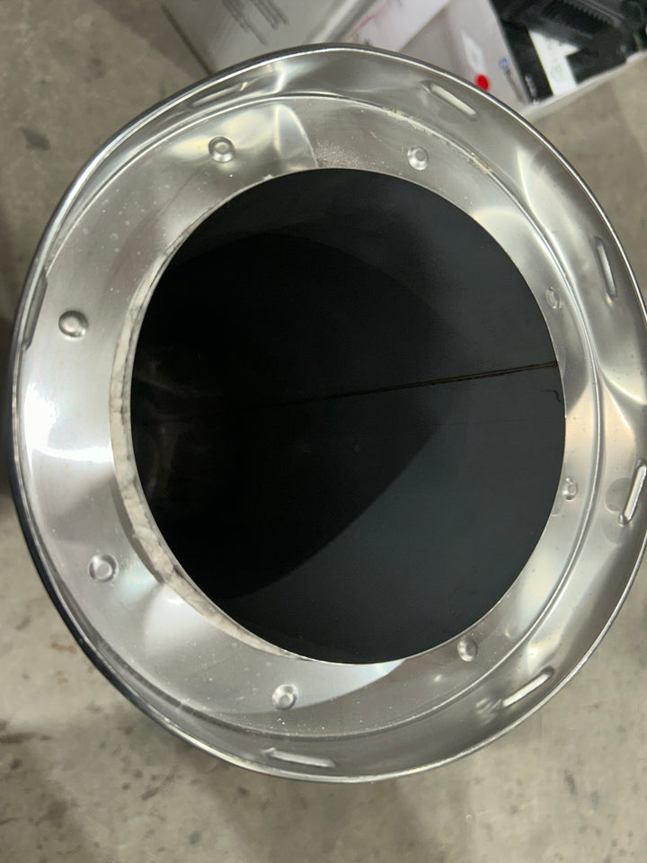 SuperVent 6-in x 36-in Insulated Double Wall Stainless Steel Chimney Pipe (used)
