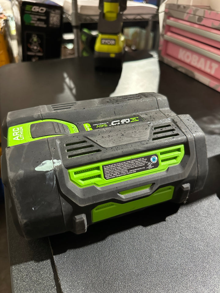EGO POWER+ 56-volt 670-CFM 180-MPH Battery Handheld Leaf Blower 4 Ah (Battery and Charger Included) (Open Box)