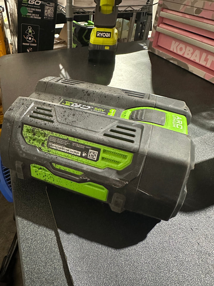 EGO POWER+ 56-volt 670-CFM 180-MPH Battery Handheld Leaf Blower 4 Ah (Battery and Charger Included) (Open Box)