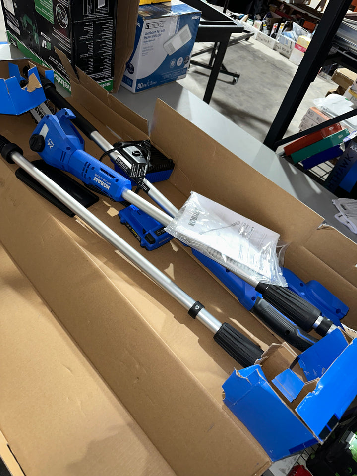 Kobalt 24-volt 8-in 2 Ah Pole Saw (Battery and Charger Included) (USED)