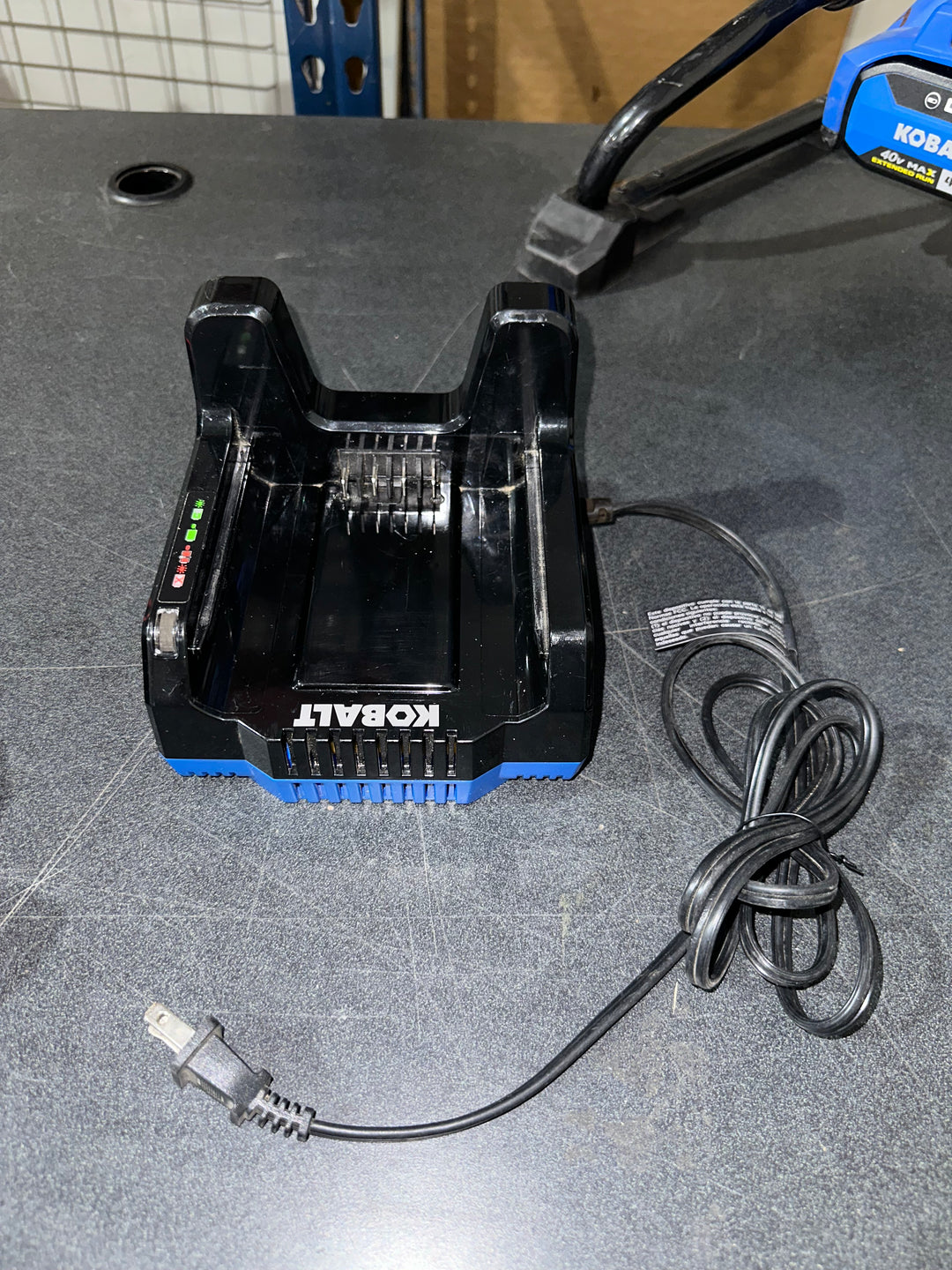 Kobalt 80 Volt Power Equipment Compact Battery Charger Model KRC 80-06 (USED)