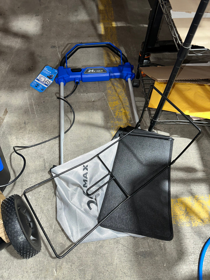 Kobalt 24-volt, 16-in Push Battery Walk Mower with (2) 4 Ah Battery Included (USED)(DONT LIST)