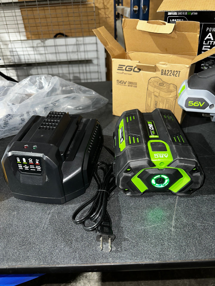 EGO POWER+ 56-volt 670-CFM 180-MPH Battery Handheld Leaf Blower 4 Ah (Battery and Charger Included) (USED)