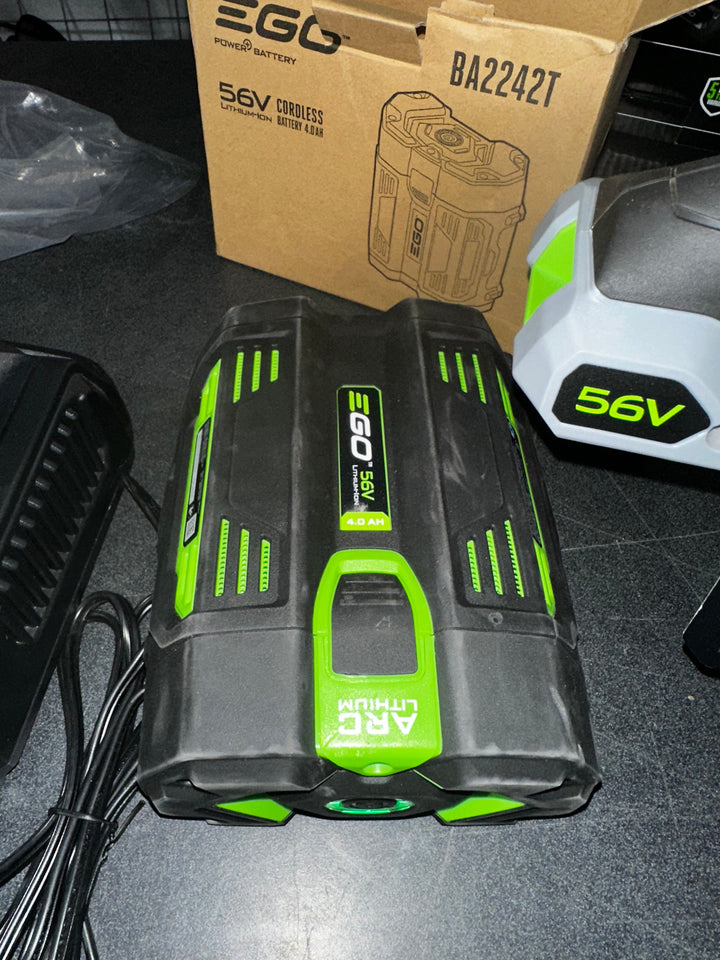 EGO POWER+ 56-volt 670-CFM 180-MPH Battery Handheld Leaf Blower 4 Ah (Battery and Charger Included) (USED)