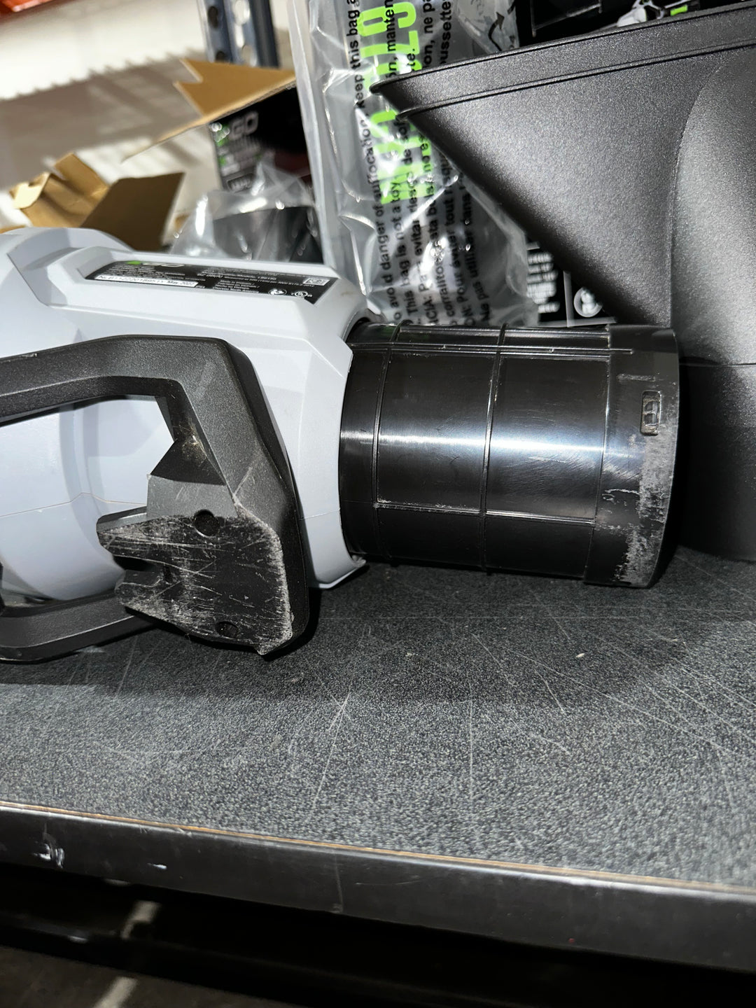 EGO POWER+ 56-volt 670-CFM 180-MPH Battery Handheld Leaf Blower 4 Ah (Battery and Charger Included) (USED)