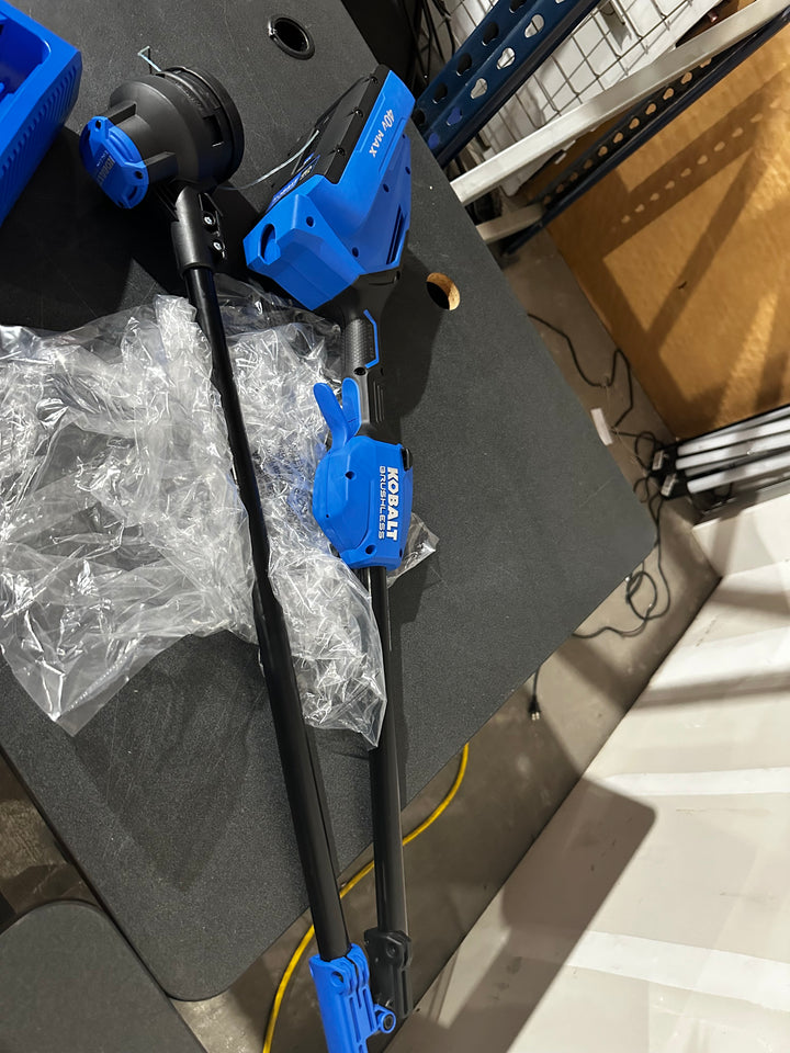 Kobalt Gen4 40-volt Cordless Battery String Trimmer and Leaf Blower Combo Kit 4 Ah (Battery & Charger Included) (USED)