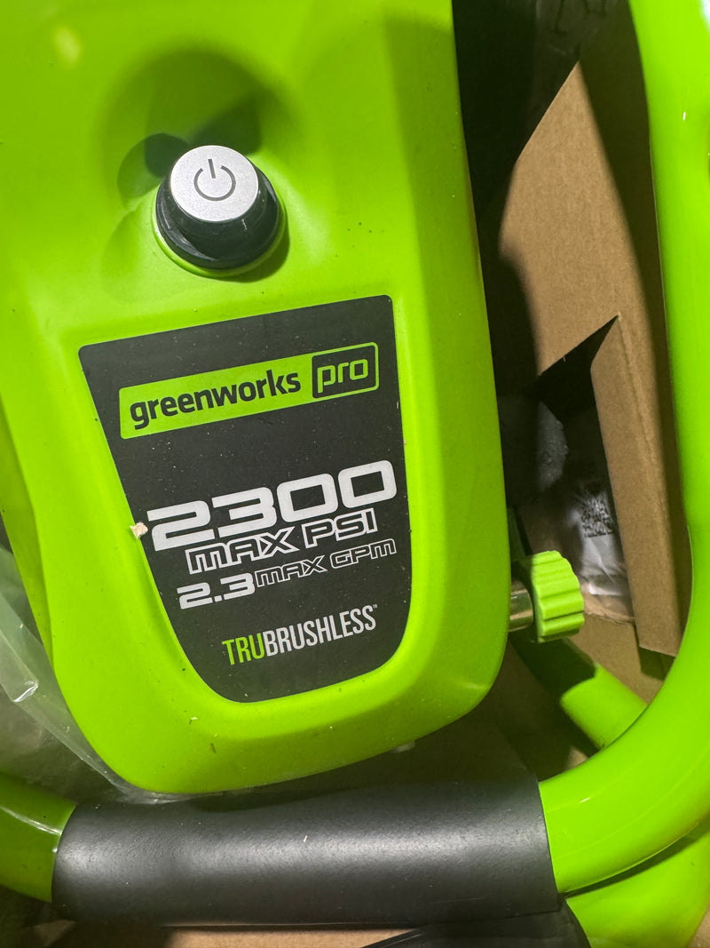 Greenworks Pro 2300 PSI 1.2-GPM Cold Water Electric Pressure Washer with 5 Spray Tips