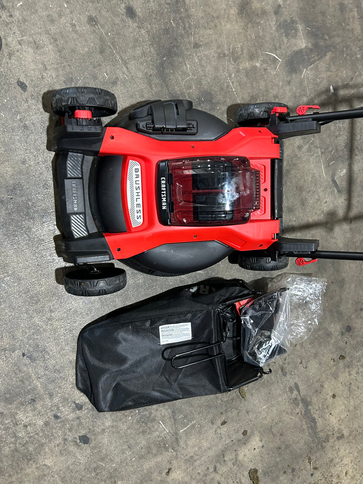 CRAFTSMAN V20 20-volt, 20-in Push Battery Walk Mower with (2) 5 Ah Battery Included (USED)