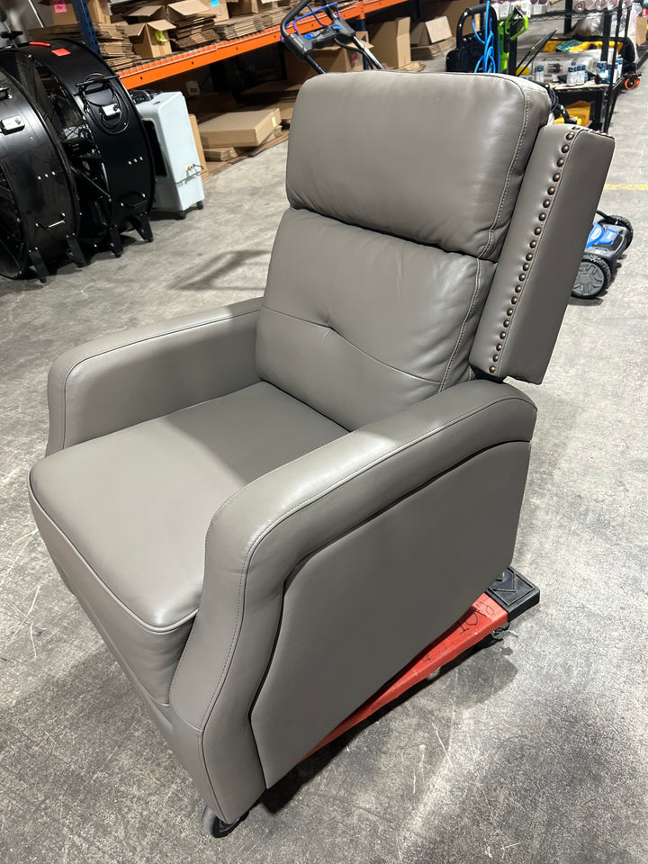Beatriz Living Room Recliner with Metal Base - DOVE (open box)